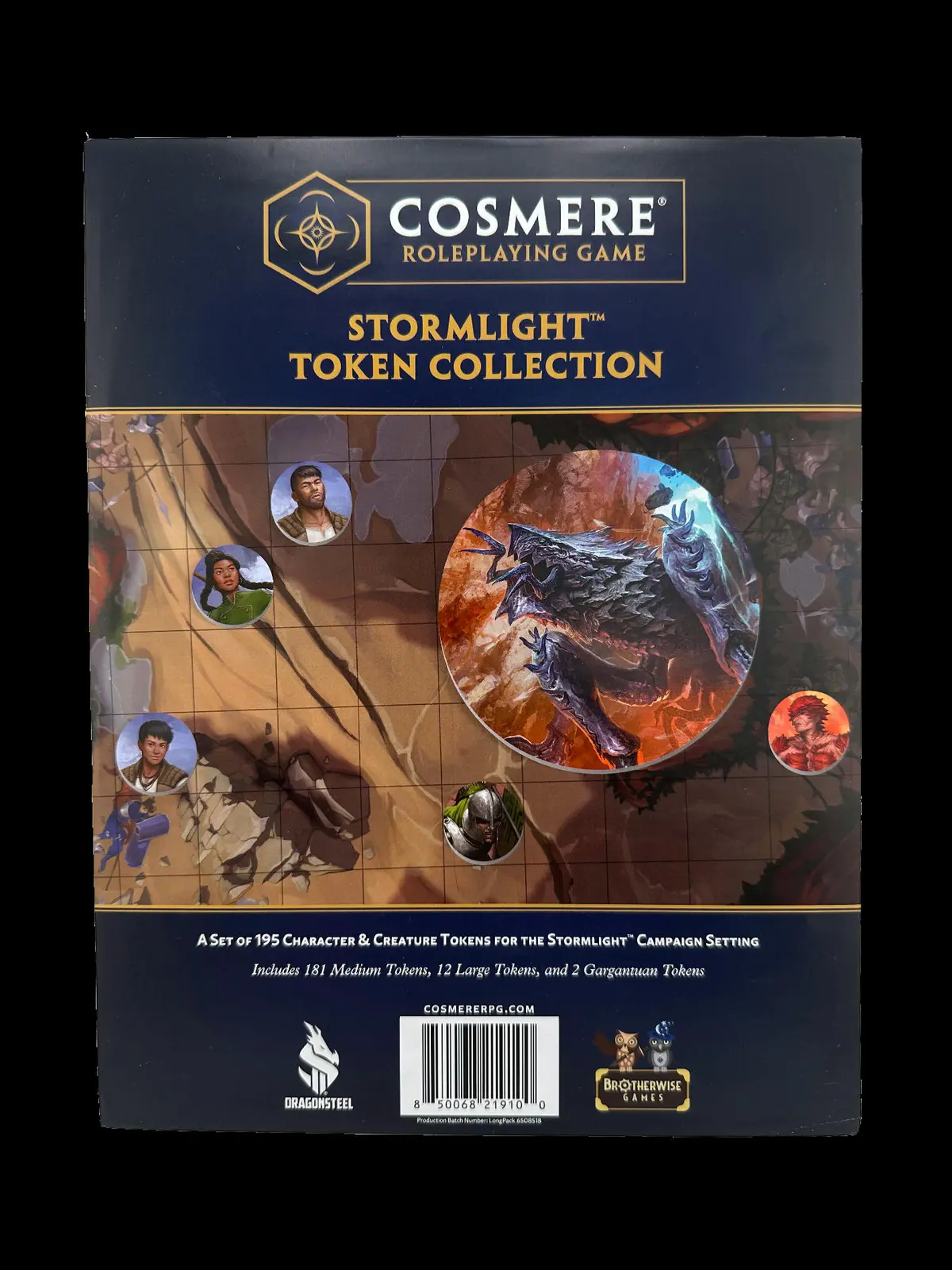 Stormlight Tokens Pack (195)
