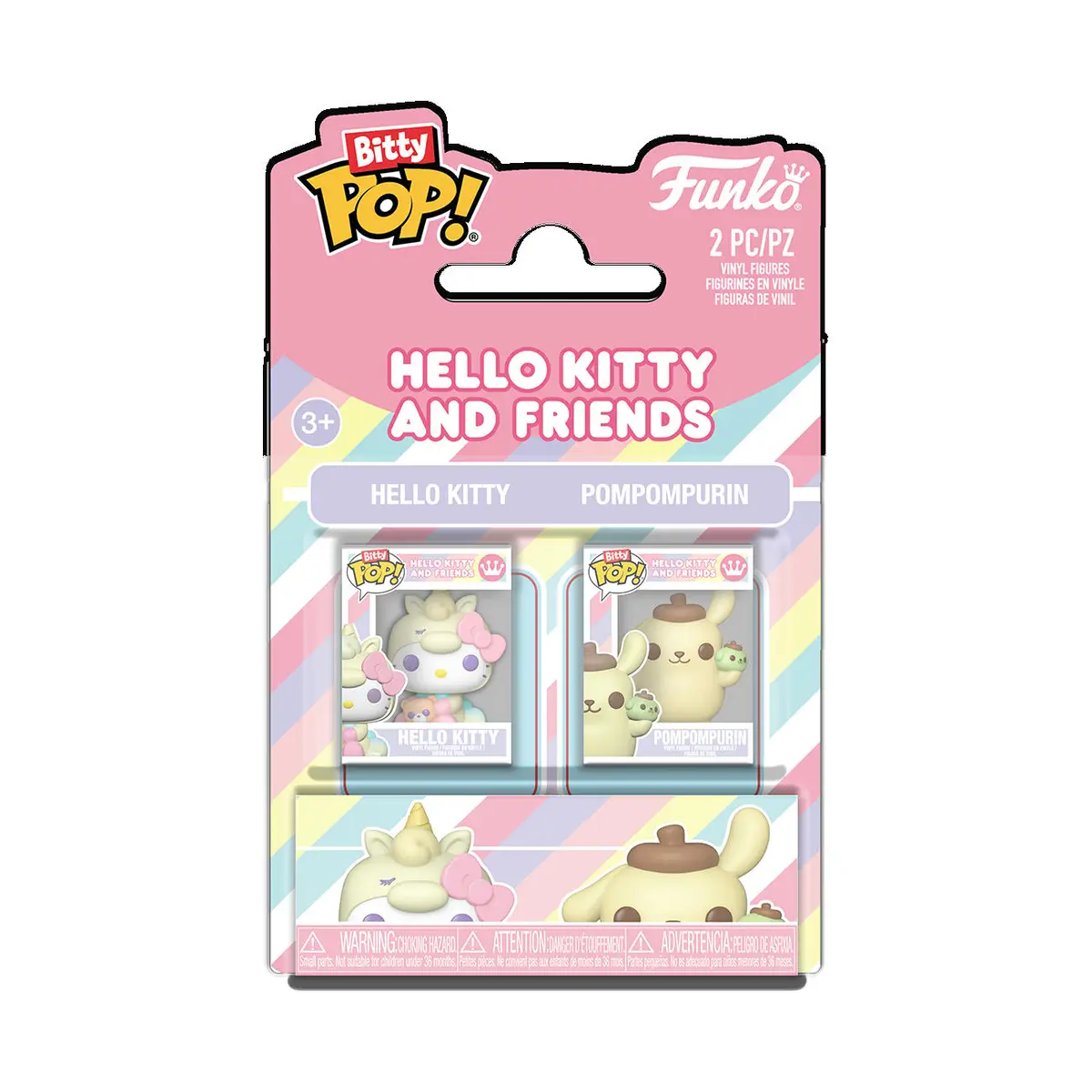 Hello Kitty & Pompompurin Bitty POP! Vinyl Figure 2-Pack