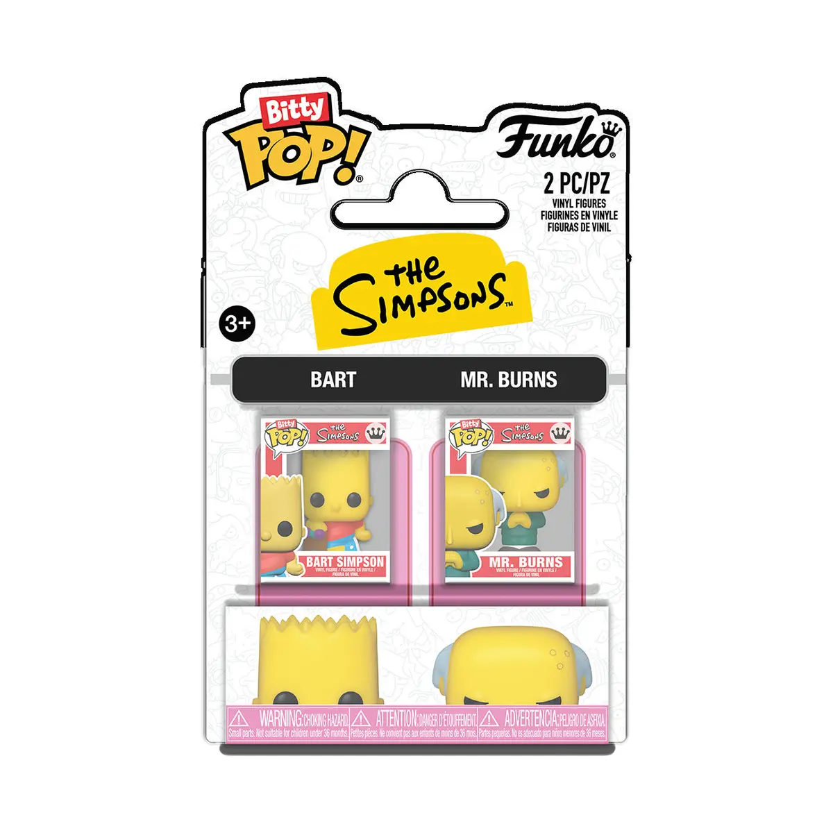 Bart Simpsons & Mr. Burns Bitty POP! Vinyl Figure 2-Pack