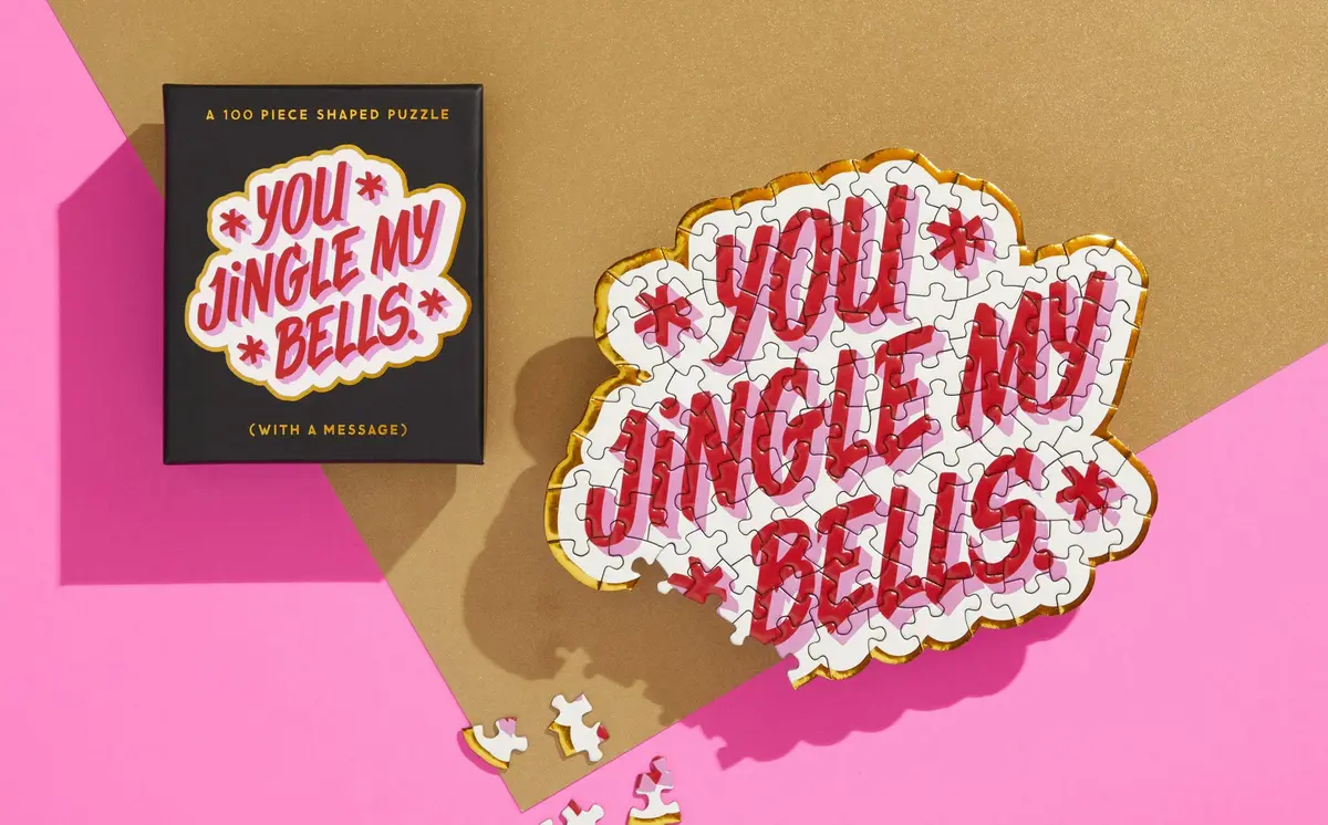 You Jingle My Bells Mini Shaped Puzzle (100)