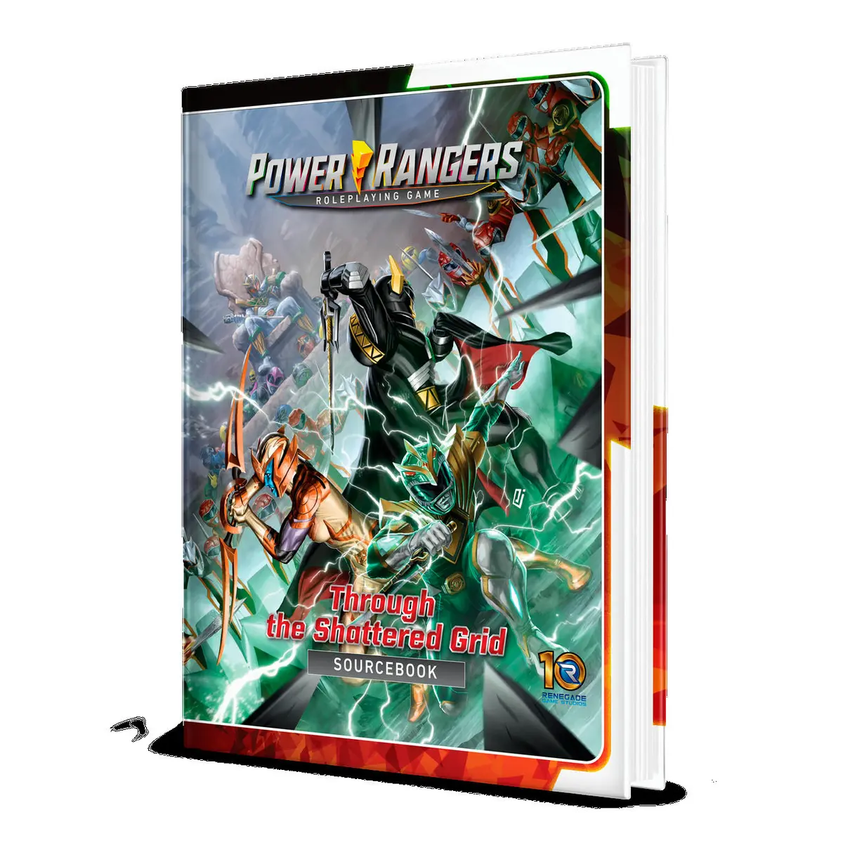 Power Rangers Rpg Through the Shattered Grid Sourcebook