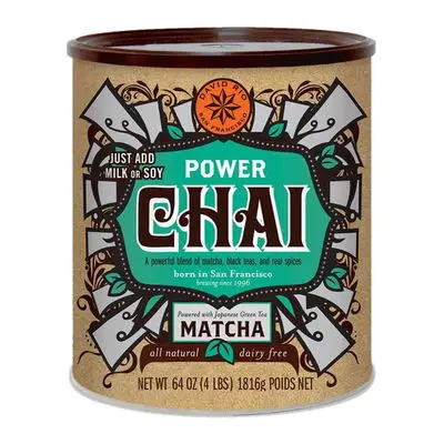 David Rio Power Matcha Chai 1,816 kg.