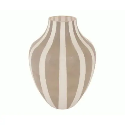 Vase Stripet HOME H: 25 cm, Ø: 18
