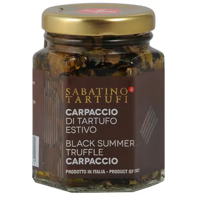 Trøffel carpaccio 100% sort gl 90 g