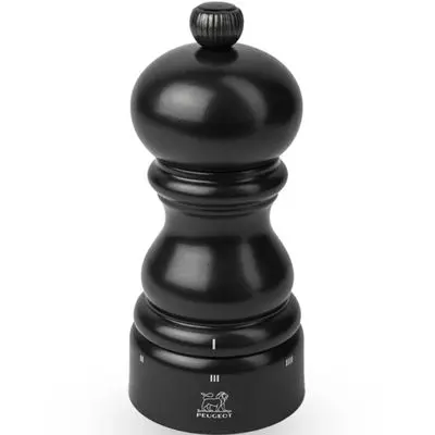 Peugeot Paris peberkværn U'Select træ sort satin 12 cm