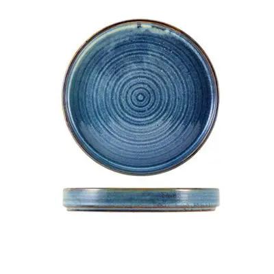 Terra Aqua Blå Presentasjonstallerken 20,5 cm Genware