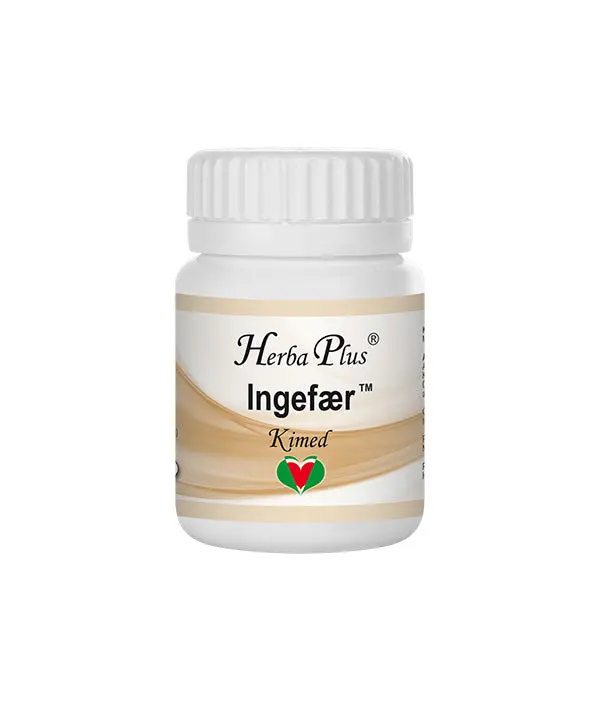 Herba Plus Ingefær 70 kapsler
