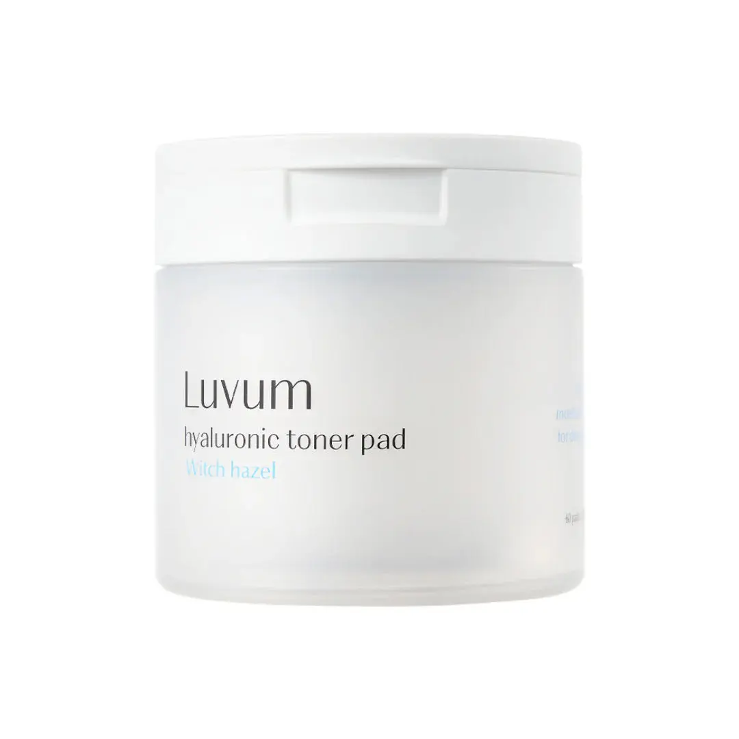 Luvum Hazel Hyaluronic Moisture Toner Pad (60stk)