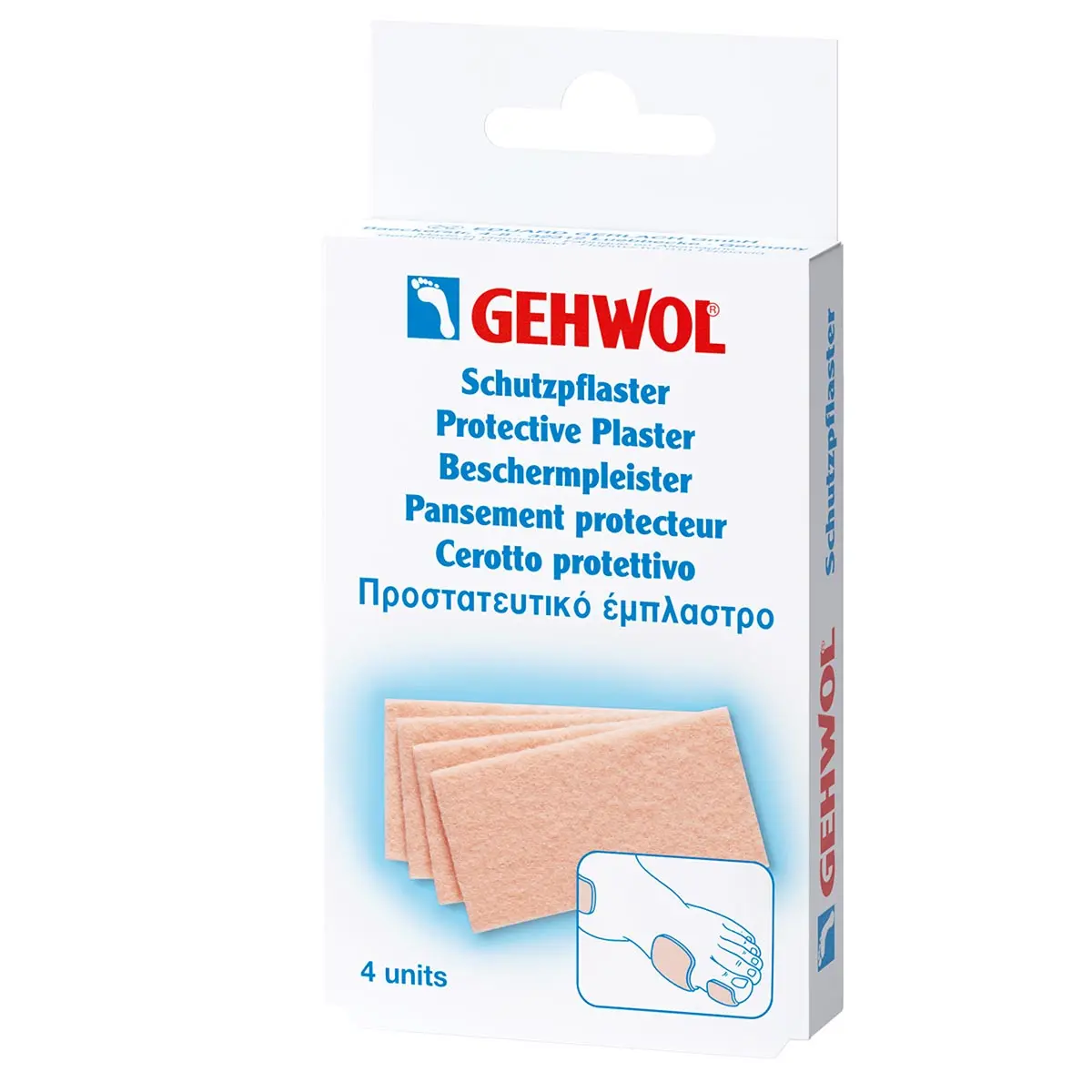 Gehwol Protective Plaster - For tilskjæring 4stk