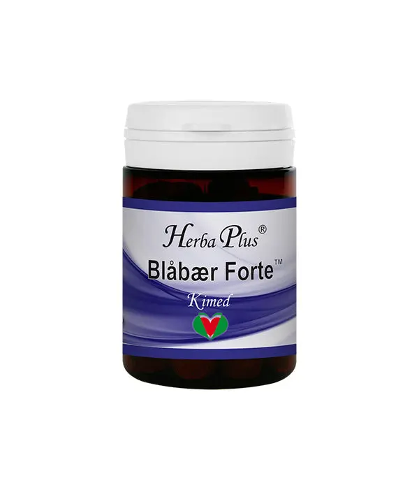 Herba Plus Blåbær Forte 60 kapsler