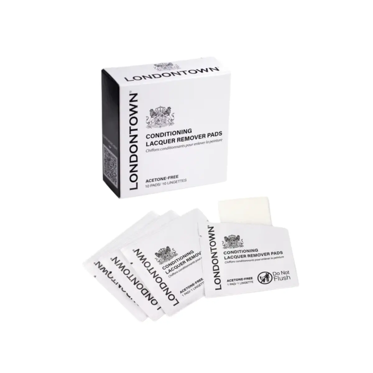 Londontown Conditioning Lacquer Remover Pads 10stk