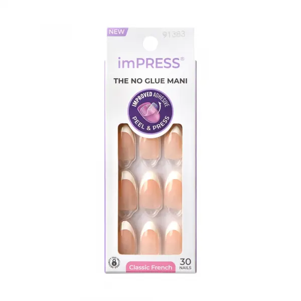 KISS imPRESS Nails: Classic French Everlasting