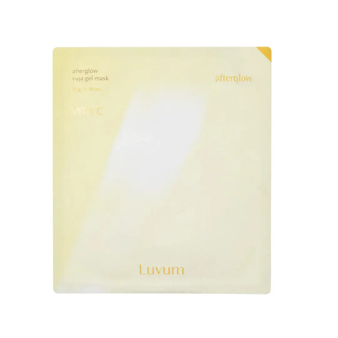 Luvum Afterglow Yuja Gel Mask