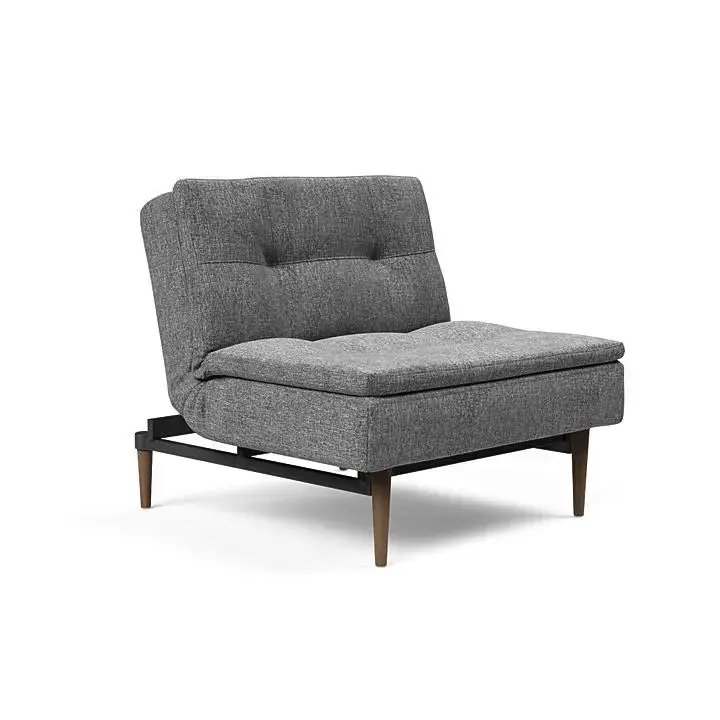Stol Dublexo med Mørk Styletto Ben fra Innovation Living