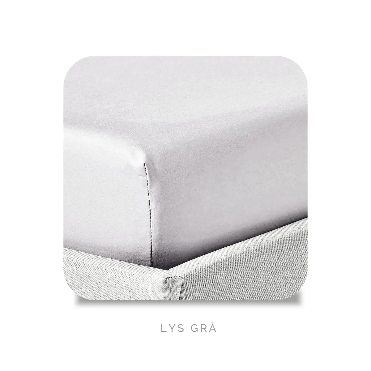 Bambus Laken, Lys Grå