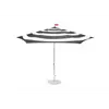 Fatboy Parasoll stripesol anthracite incl. base light grey