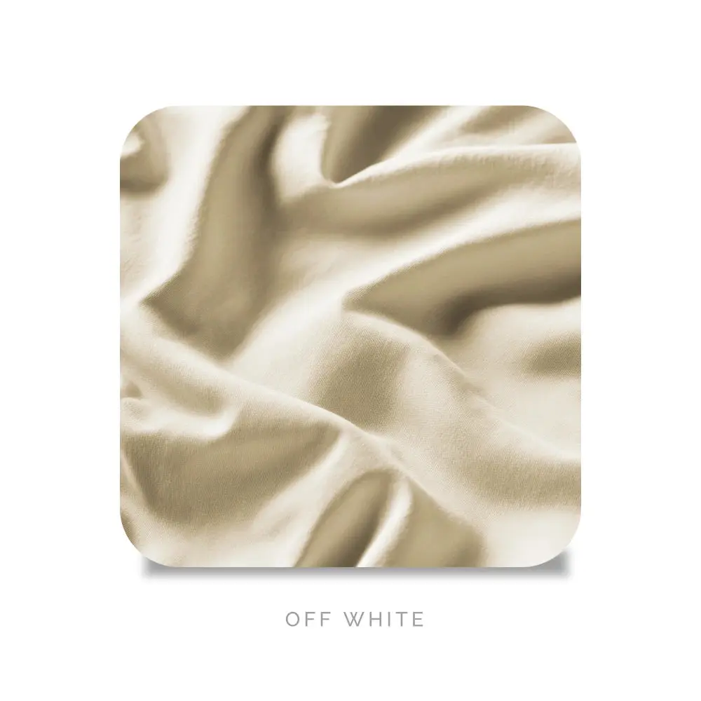 Soft Cotton Laken Off White