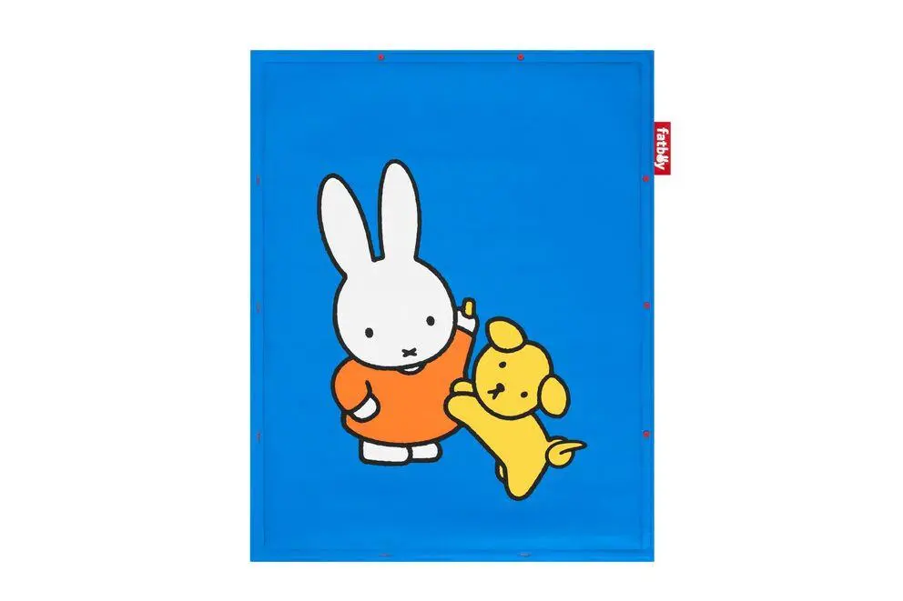 Fatboy Teppe Flying Carpet x Miffy blue
