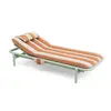 Fatboy sunbun solseng mist green / stripe orange