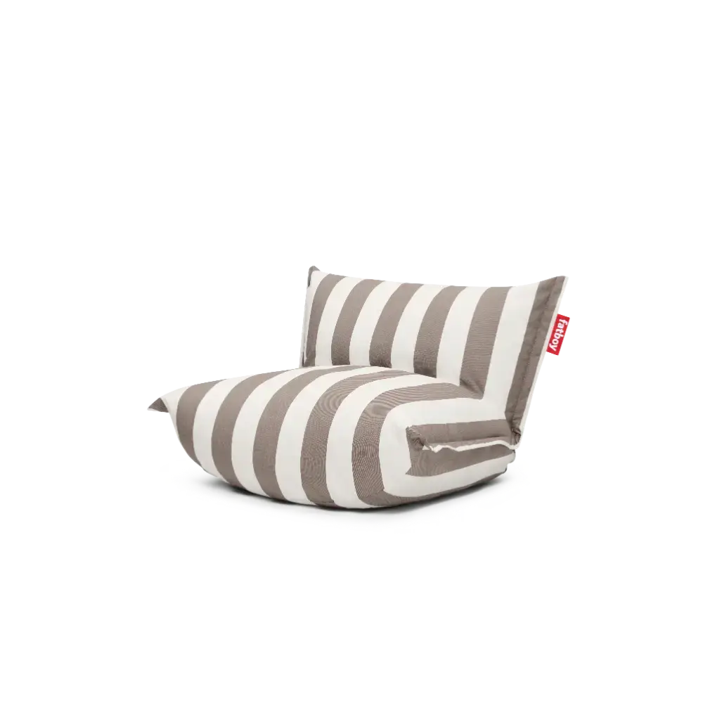Fatboy Stol BonBaron Outdoor Stripe Cacao