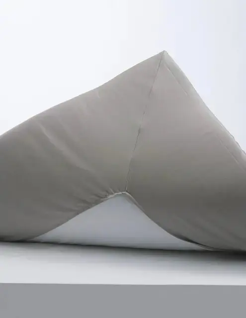 Turiform Konvoluttlaken percale Grå