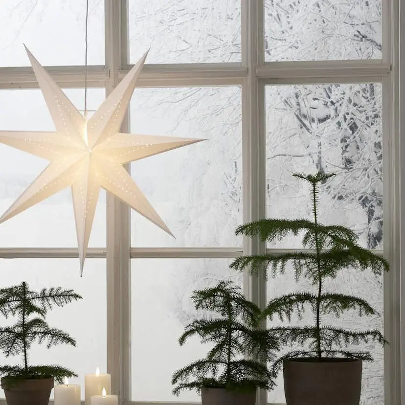 Adventstjerne Star Trading LYSA Papirstjerne