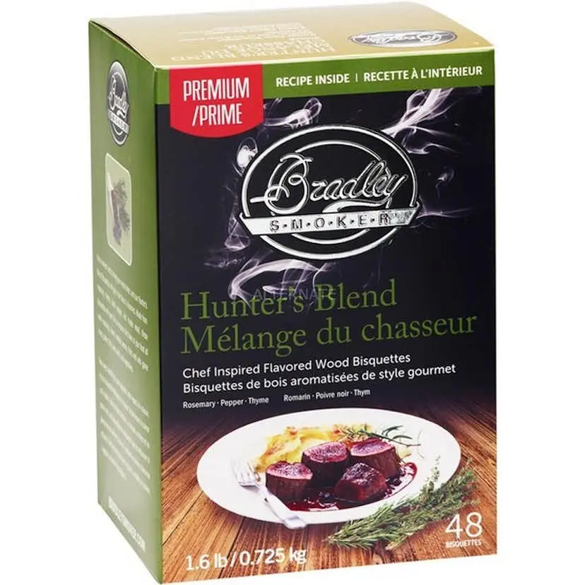 Briketter Bradley Hunters Blend 48-pk Premium Collection