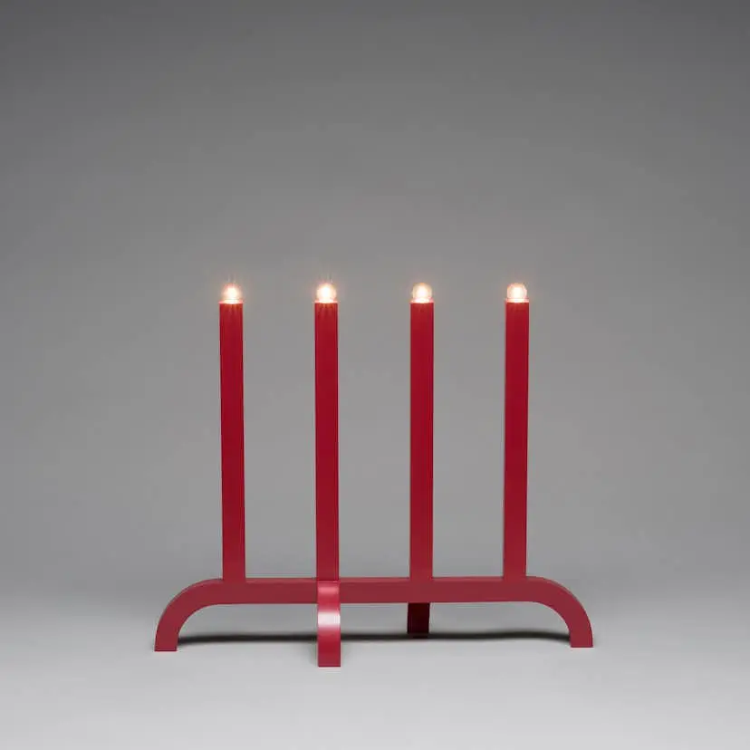 Adventstake Gnosjö Konstsmide 4L Tre