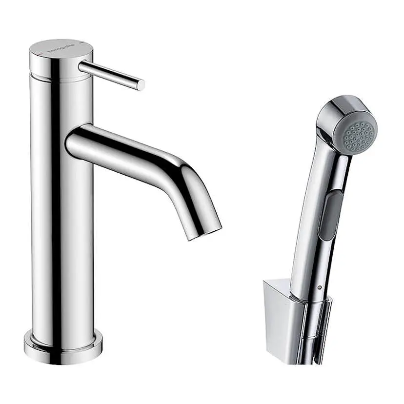 Servantbatteri Hansgrohe Tecturis S 110 med Bidethånddusj og Dusjslange