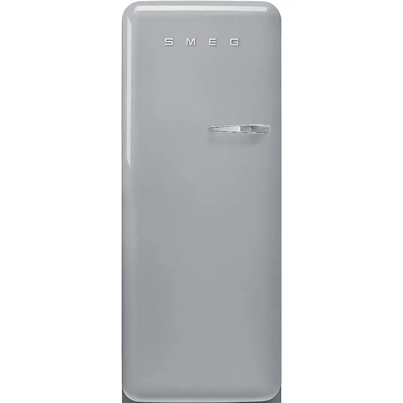Kjøleskap med Fryserom Smeg FAB28LSV6 Silver 50's Style