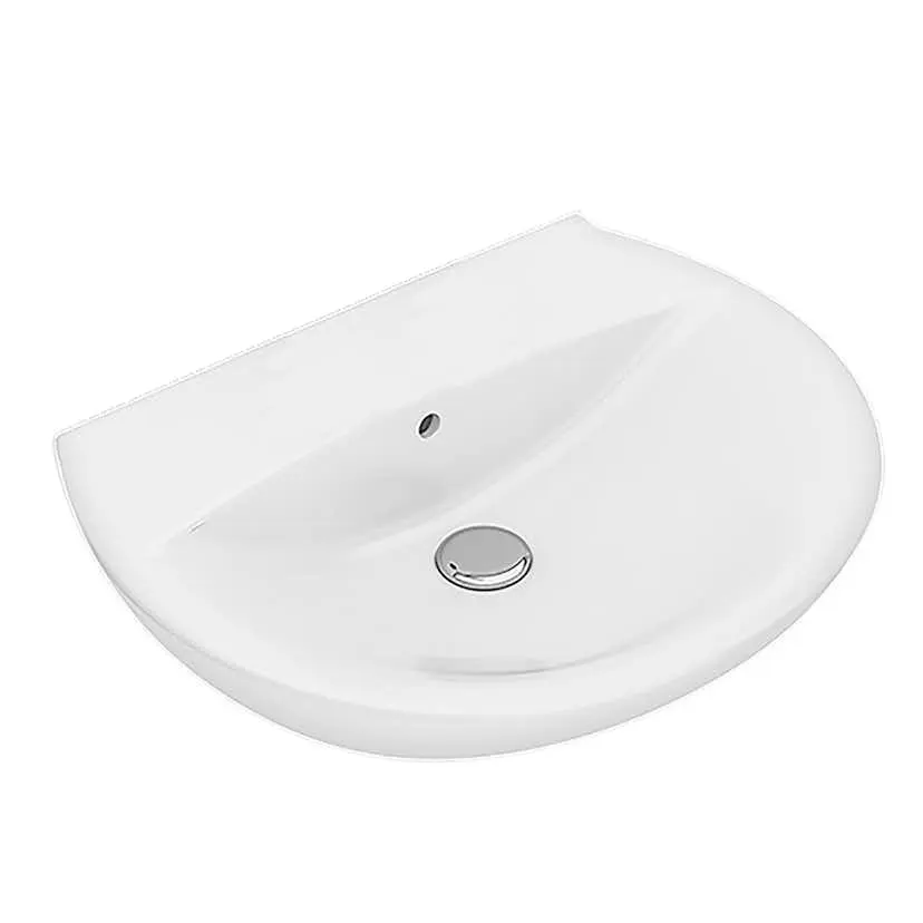 Servant Ifö Spira 570 mm Rundt Uten Hull til Servantbatteri