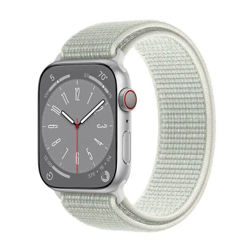 Nylon klokkereim til Apple Watch 8 (41mm) - Teal Tint