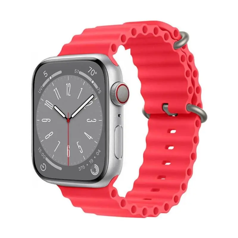 RIB Sport Klokkereim til Apple Watch 8 (41mm) - Rød