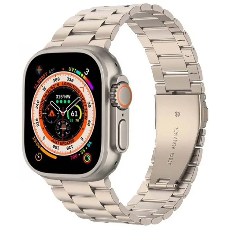 Klokkereim rustfritt stål til Apple Watch Ultra 2 (49mm) - Star