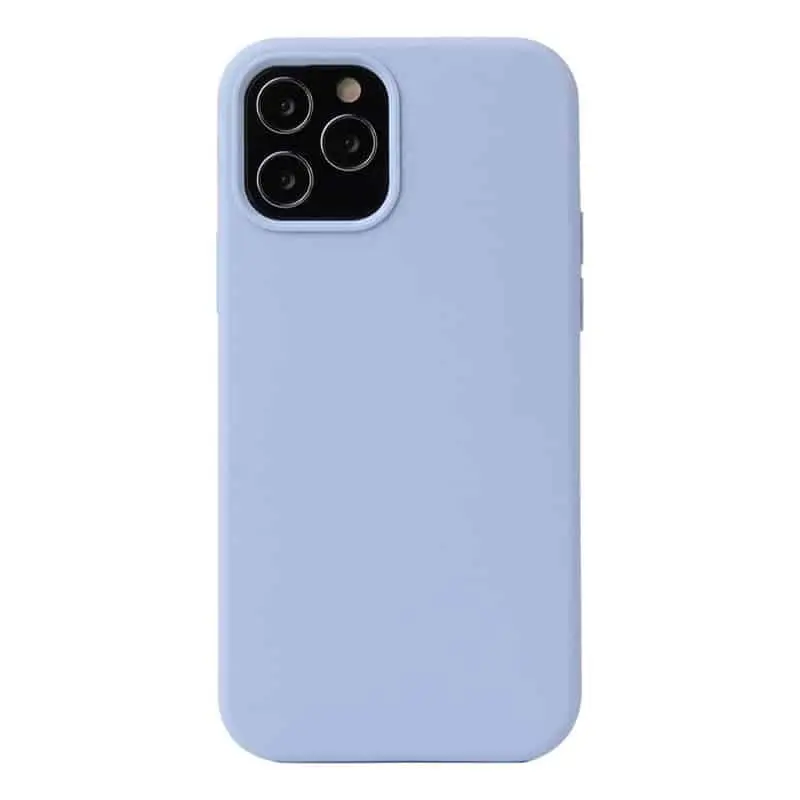 Liquid silikon deksel til Apple iPhone 12 Pro - Pale Purple