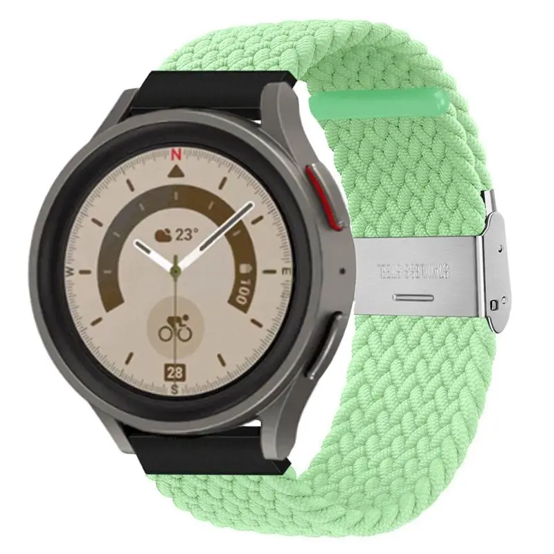 Flettet elastisk klokkereim til Samsung Galaxy Watch 5 Pro (45mm