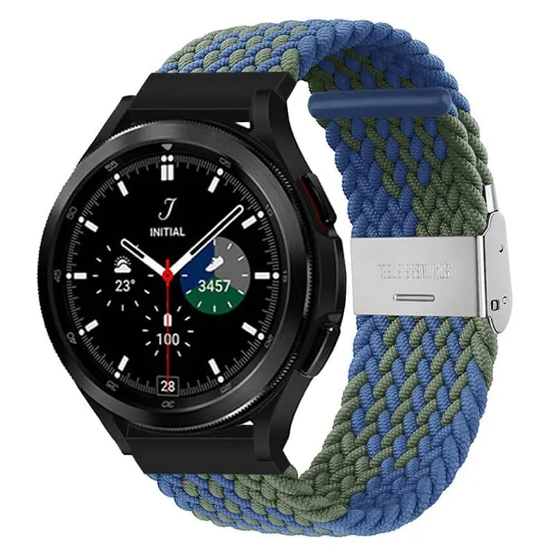 Flettet elastisk klokkereim til Samsung Galaxy Watch 4 Classic (