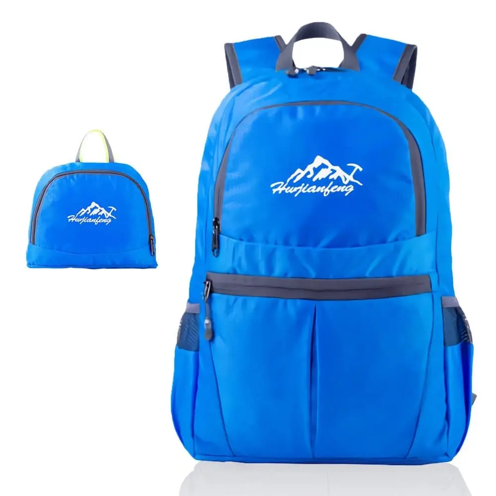Ryggsekk ultralett ammenleggbar 36L unisex Tursekk vanntett utendørs dagstursekk for camping, fotturer, reiser, klatring og mye mer