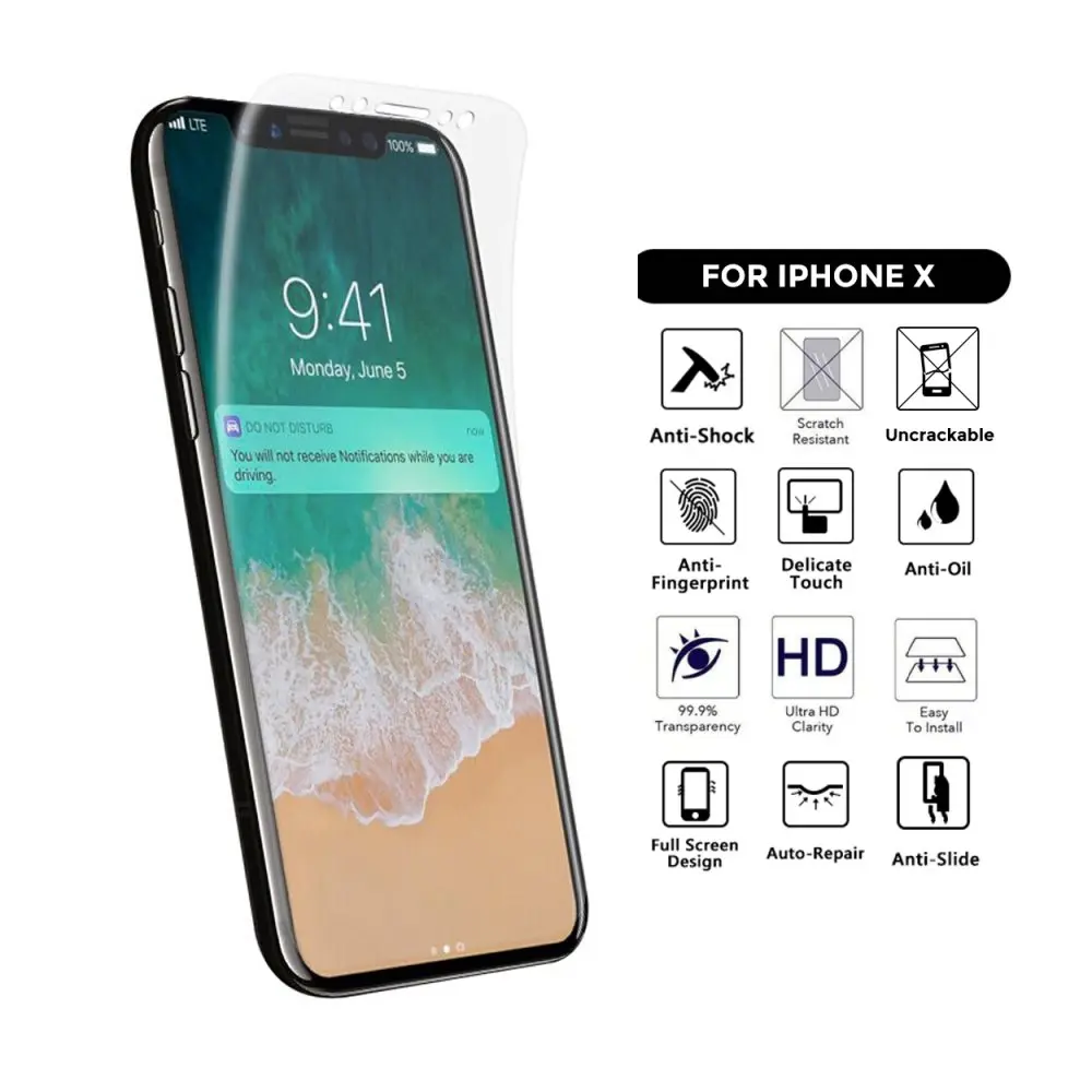 Full iPhone X Screen Protector NanoEdge