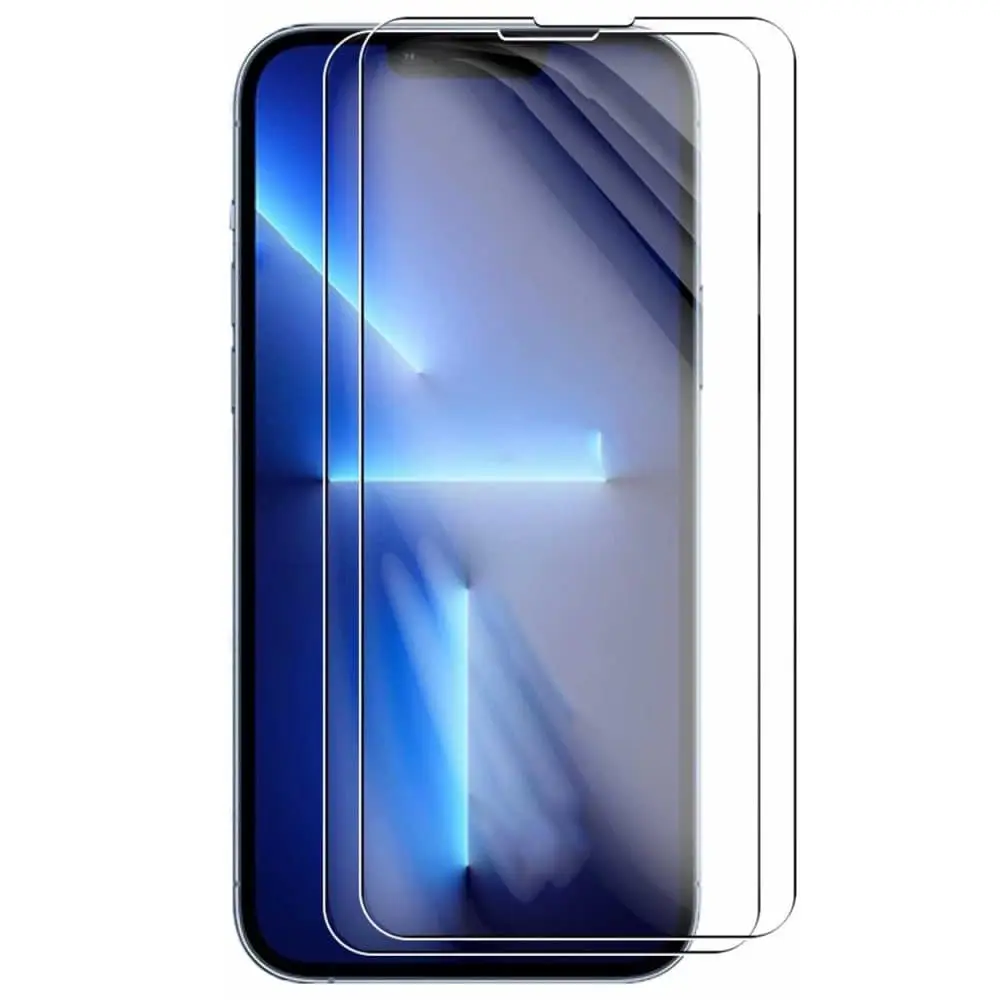 2-pack iPhone 14 Pro Screen Protector HD herdet glass