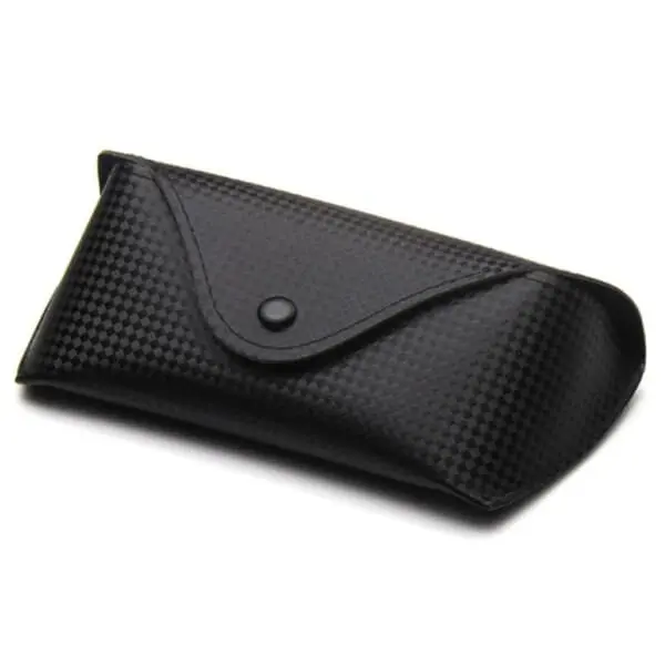 Klassisk briller i PU Leather Black