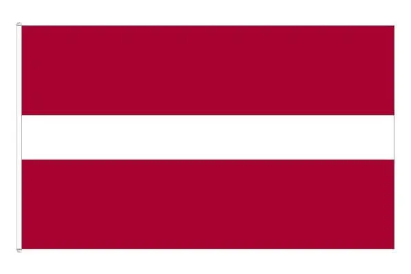 Latvia flagg