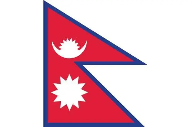 Nepal flagg