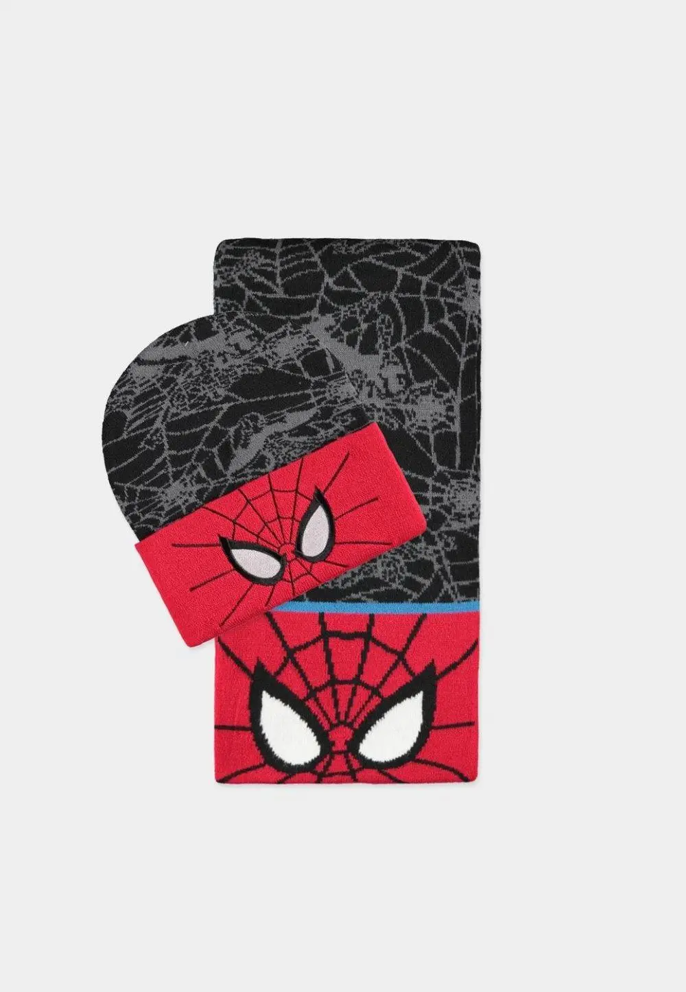 Spider Man - lue og skjerf (gavesett)