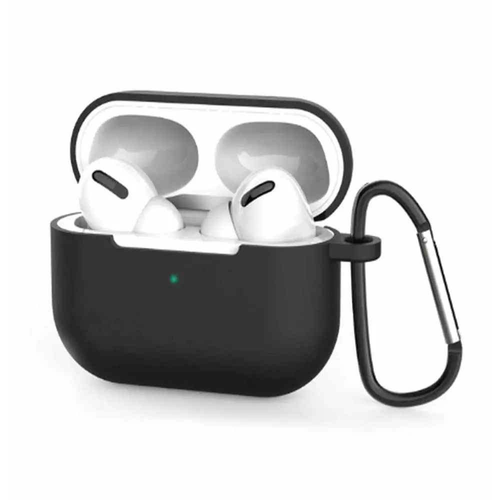 AirPods 3 Case Shock -Granted beskyttelsesveske silikon svart