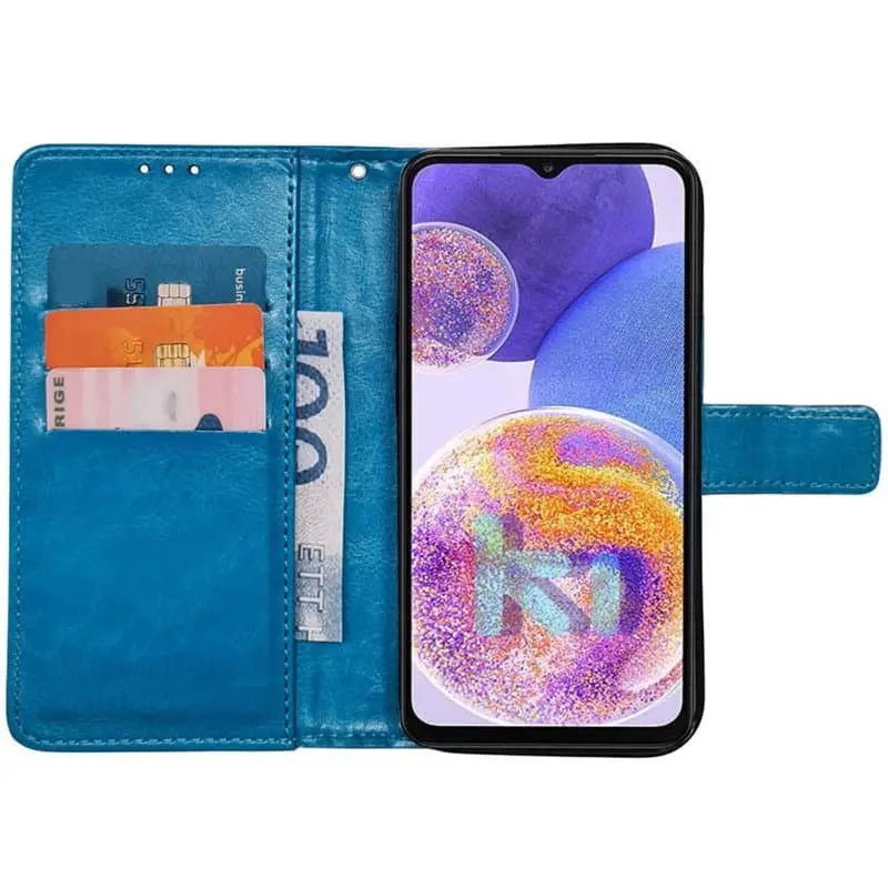 Mobil lommebok 3-kort Samsung Galaxy A23 5G - Lyseblå