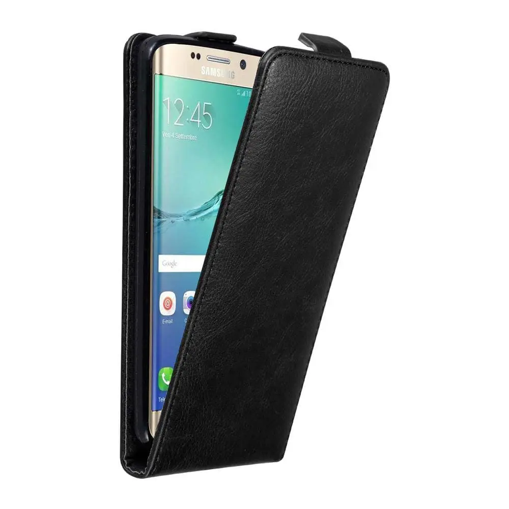 Deksel til Samsung Galaxy S6 EDGE PLUS Flip Etui med magnetisk lukking