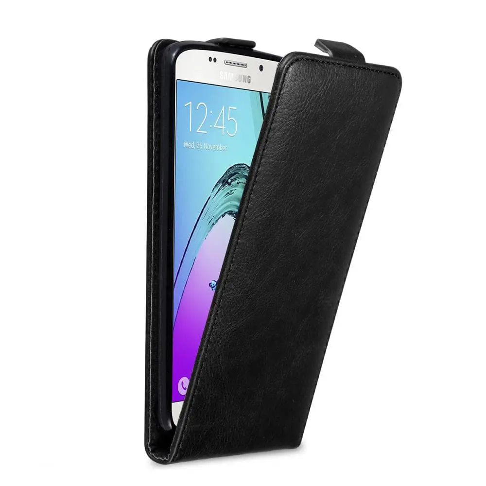 Deksel til Samsung Galaxy A5 2016 Flip Etui laget av glatt kunstskinn