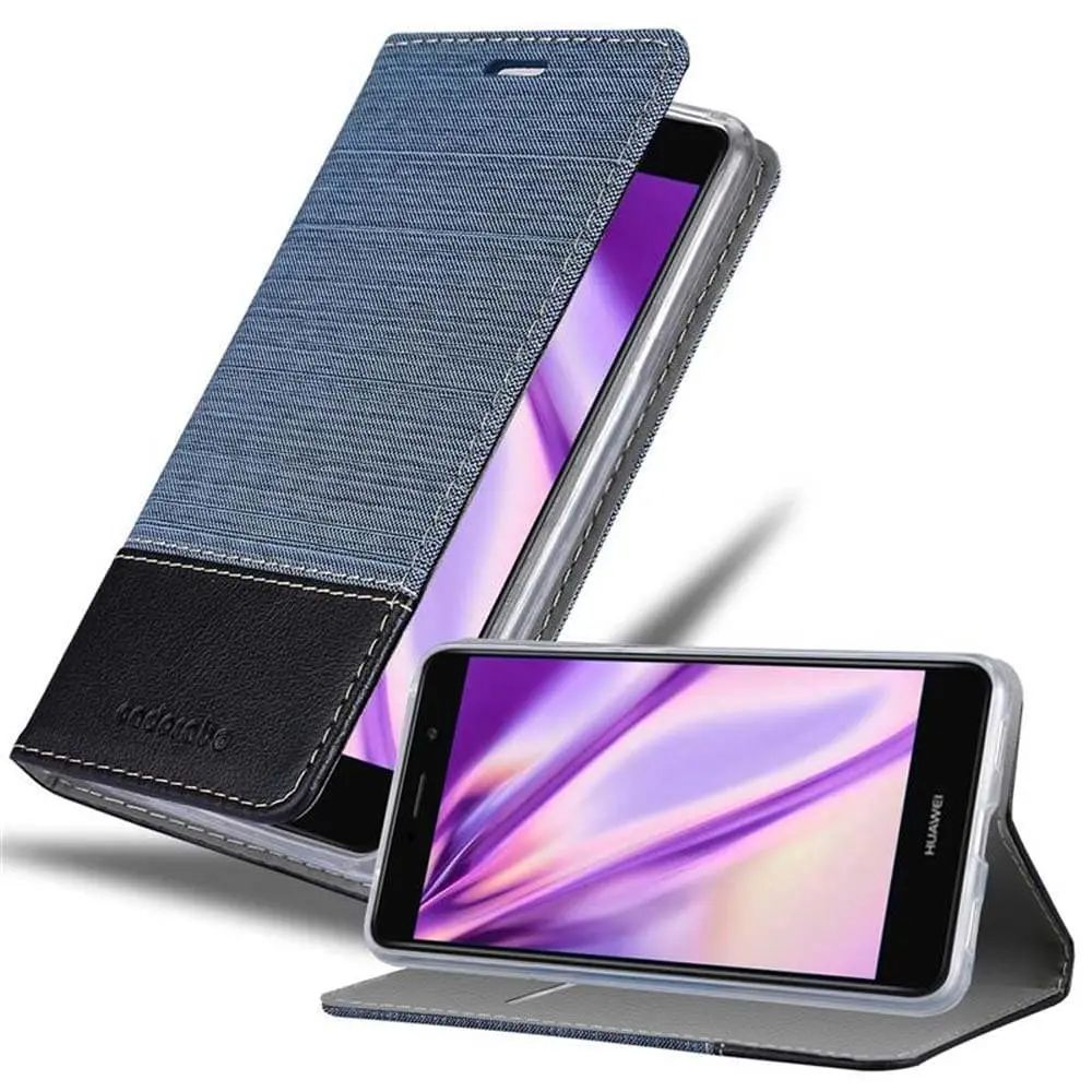 Deksel til Huawei Enjoy 7 PLUS Lommebokdeksel med magnetisk lukking, stativfunksjon og kortlomme