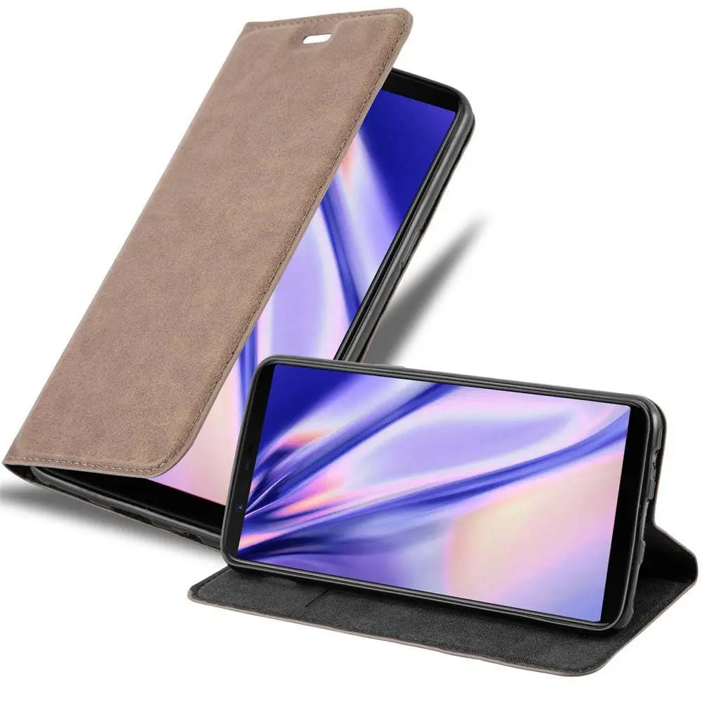 Lommebokdeksel til OnePlus 5T Deksel med magnetisk lukking, stativfunksjon og kortlomme